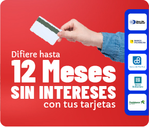 12 meses sin intereses